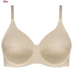 سوتین زنانه ماییلدا مدل فنردار کد 5044 رنگ کرم