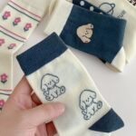 جوراب ساق دار سگ سرمه ای کد n-1321 - Image 3