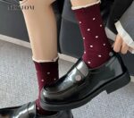 جوراب ساقدار خال خال کد n-1339