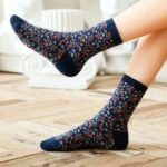 جوراب ساقدار گل ریز کد n-1240 - Image 3