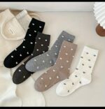 جوراب ساق دار قلب ریز کد n-1248