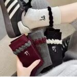 جوراب ساقدار پاپیونی کد n-1381 - Image 2