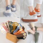 جوراب مچی گلدوزی بابونه - Image 3