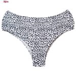 مایو زنانه مدل خال خالی پددار کد 4998