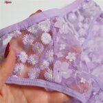 ست شورت و سوتین زنانه کارنا رز مدل فنردار کد 5031-2057 رنگ بنفش