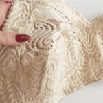 سوتین زنانه ماییلدا مدل بدون فنر کد 5047 رنگ کرم