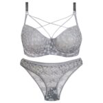 ست شورت و سوتین زنانه کارنا رز مدل فنردار کد 5031-2057 رنگ طوسی