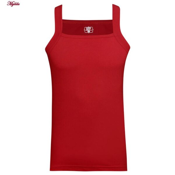 زیرپوش خشتی مردانه برهان تن پوش مدل پنبه ای کد 1011 رنگ قرمز