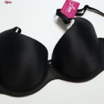 سوتین زنانه لین مدل فنردار پوش آپ کد 4680-704 رنگ مشکی