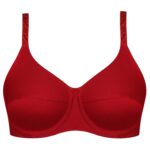 سوتین زنانه ماییلدا مدل فنردار کد 5044 رنگ قرمز