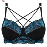 ست شورت و سوتین زنانه کارنا رز مدل فنردار کد 5033-2038 رنگ سرمه ای