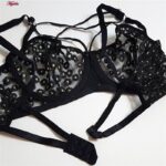 ست شورت و سوتین زنانه کارنا رز مدل فنردار کد 5031-2057 رنگ مشکی