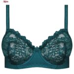 سوتین زنانه پانیذ مدل فنردار کد 66370-07 رنگ کله غازی