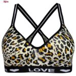 ست شورت و نیم تنه زنانه ماییلدا مدل پلنگی کد 5051-2