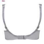 سوتین زنانه اما مدل بالا توری بدون فنر کد 4928-4100 رنگ طوسی