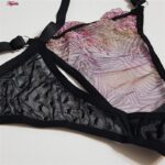 ست شورت و سوتین زنانه کارنا رز مدل فنردار کد 5035-5005-1 رنگ مشکی