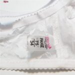 سوتین زنانه پانیذ مدل بدون فنر کد 66507 رنگ سفید