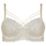 سوتین زنانه ماییلدا مدل فنردار هارنس کد 5045 رنگ کرم