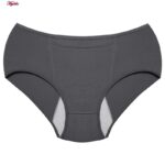 شورتکس زنانه ماییلدا مدل دو لایه جیب دار کد 5050 رنگ طوسی