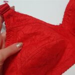 سوتین زنانه ماییلدا مدل بدون فنر کد 5053 رنگ قرمز