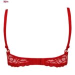 ست شورت و سوتین زنانه کارنا رز مدل فنردار کد 5035-5005-4 رنگ قرمز