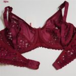 ست شورت و سوتین زنانه کارنا رز مدل فنردار کد 5032-2001 رنگ زرشکی