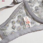 ست شورت و سوتین زنانه کارنا رز مدل فنردار کد 5031-2057 رنگ طوسی