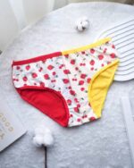 شورت نخی توت فرنگی n-1260 (مناسب 42تا44) XL - Image 2