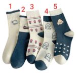 جوراب ساق دار سگ سرمه ای کد n-1321 - Image 2