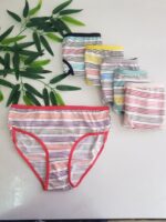 شورت زنانه راه راه کش رنگی کد n-1358 - Image 2