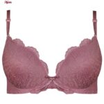 ست شورت و سوتین زنانه پدلی مدل بند متحرک فنردار کد 5118-P138 رنگ کالباسی