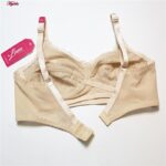 سوتین زنانه لین مدل بدون فنر کد 4680-406 رنگ کرم