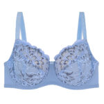 سوتین زنانه شاندرمن مدل فنردار کد 5080-2454-214 رنگ آبی روشن