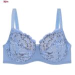 سوتین زنانه شاندرمن مدل فنردار کد 5080-2454-214 رنگ آبی روشن