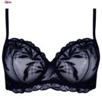 ست شورت و سوتین زنانه برتا مدل فنردار کد 5100-2420-NB رنگ سرمه ای