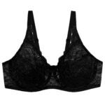 سوتین زنانه شاندرمن مدل فنردار کد 5080-2440-04 رنگ مشکی