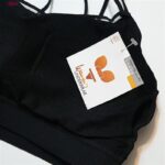 نیم تنه ورزشی زنانه ماییلدا مدل پددار پشت ضربدری کد 5084 رنگ مشکی