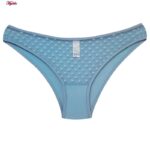 ست شورت و سوتین زنانه برتا مدل فنردار قلبی کد 5132-6020-HBL رنگ آبی روشن