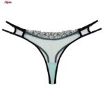 ست شورت و سوتین زنانه برتا مدل فنردار شیشه ای کد 5111-2261 رنگ سبز روشن