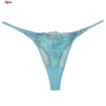 ست شورت و سوتین زنانه پدلی مدل فنردار کد 5115-P202 رنگ آبی روشن