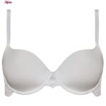 ست شورت و سوتین زنانه پدلی مدل فنردار کد 5124-P163 رنگ سفید