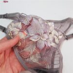 ست شورت و سوتین زنانه برتا مدل فنردار کد 5100-2420-GP رنگ نسکافه ای بسته 3 عددی