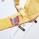 ست شورت و سوتین زنانه پدلی مدل فنردار کد 5116-P302 رنگ زرد