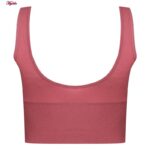 نیم تنه ورزشی زنانه ماییلدا مدل کبریتی پددار کد 5083 رنگ آلبالویی