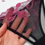 ست شورت و سوتین زنانه برتا مدل فنردار کد 5112-2511-EB رنگ مشکی