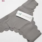 شورت زنانه اس کیو اف هانا مدل لیزری کد 4978 رنگ خاکستری روشن