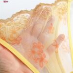 شورت زنانه پدلی مدل 5136-425 رنگ زرد