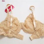 سوتین زنانه لین مدل فنردار کد 4680-513 رنگ کرم