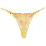 شورت زنانه پدلی مدل 5136-425 رنگ زرد