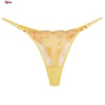 شورت زنانه پدلی مدل 5136-425 رنگ زرد